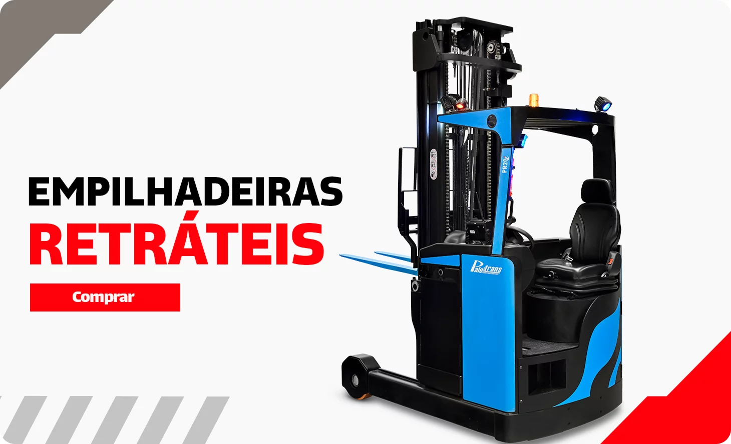 Empilhadeiras retráteis