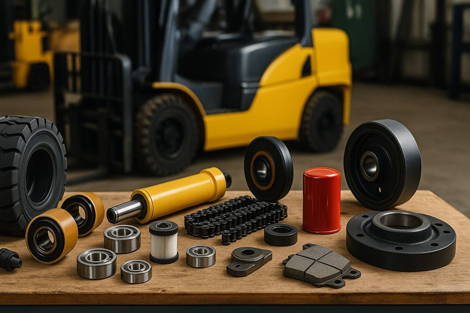 Peças de reposição para empilhadeiras: Tudo o que você precisa saber